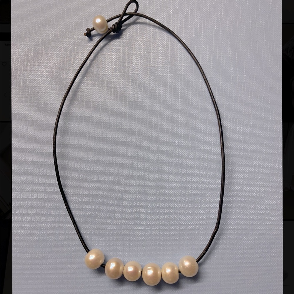 Seaside Pearls, Avery Necklace